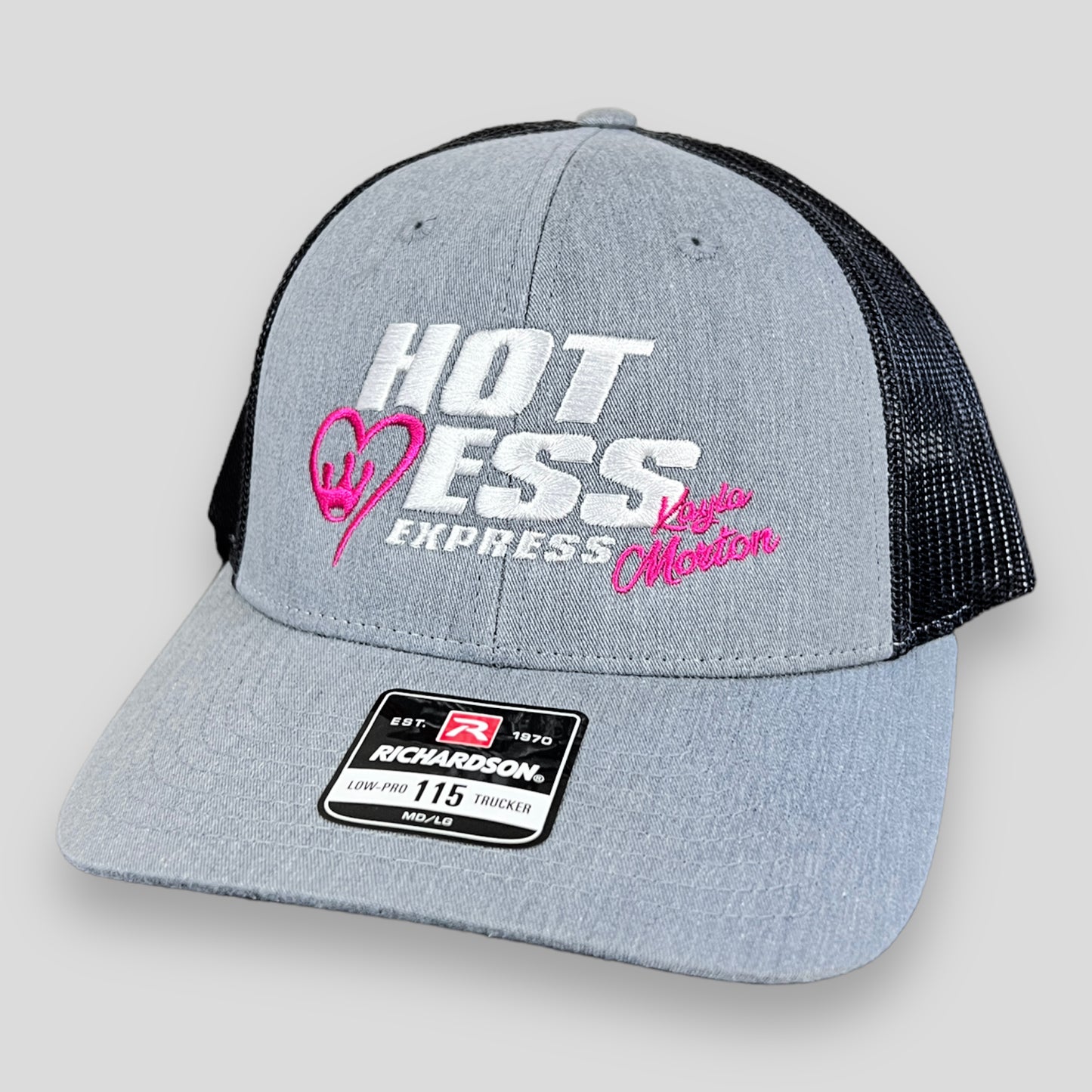 HOT MESS GREY  HAT